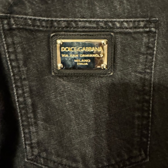 Dolce & Gabbana  cropped wide jeans in perfect condition size 29 - Picture 5 of 9